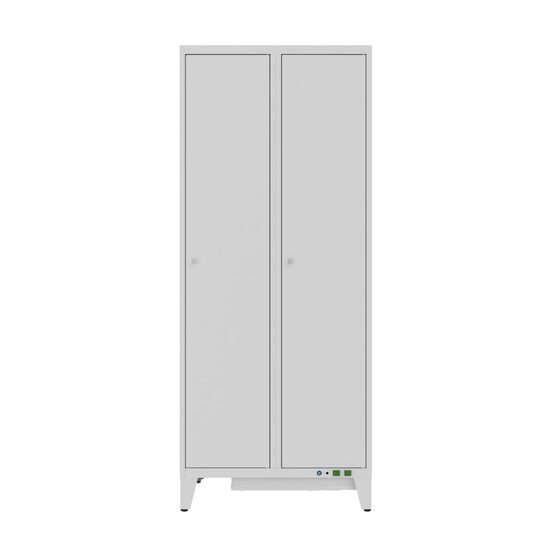 Garderobes skapis formas žāvēšana